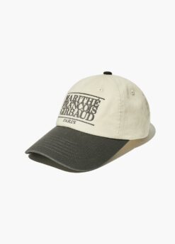 CLASSIC LOGO 6PANEL COLOR BLOCK CAP charcoal