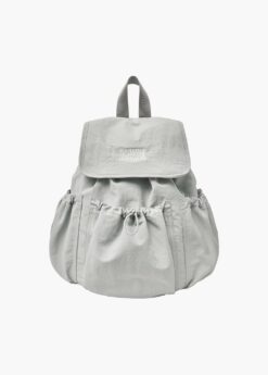 CLASSIC LOGO STOPPER POCKET BACKPACK gray