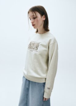 CLASSIC LOGO SWEATSHIRT oatmeal